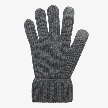 REWOOL KNIT GLOVE DARK GRAY NJ3GS70A