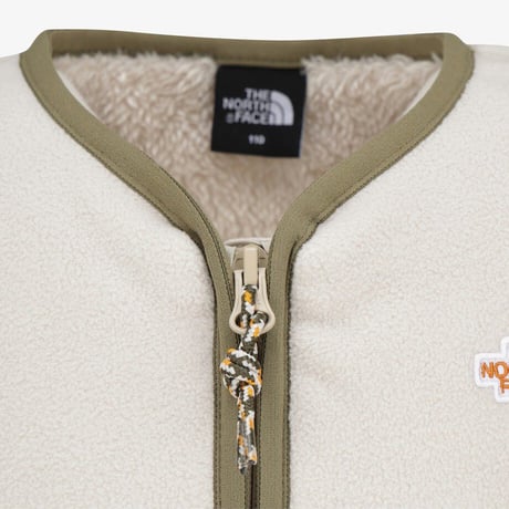 K'S CAMPOUT FLEECE VEST LIGHT BEIGE NV4FS51T