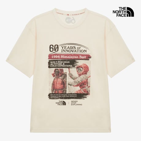 TNF 60TH ANNIVERSARY S/S TEE RED NT7US88A