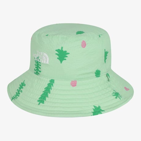 K'S REVERSIBLE BUCKET HAT LIGHT GREEN NE3HS02S