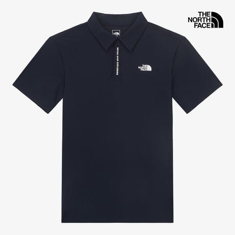 M'S ICE GREEN S/S POLO DARK NAVY NT7PR01B