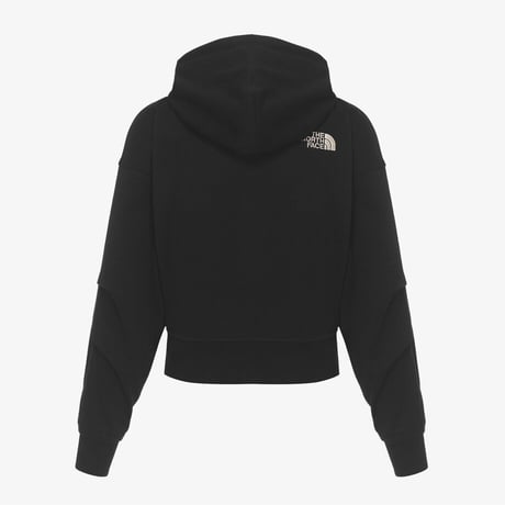 ESSENTIAL HOOD ZIP UP BLACK NJ5JR02J