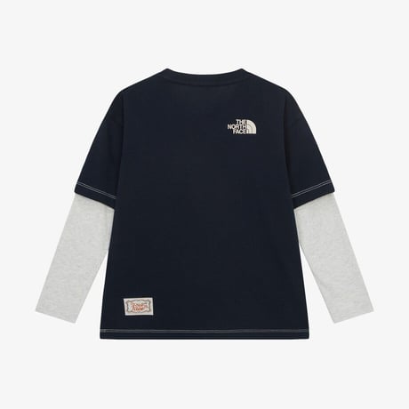 K'S CAMPOUT L/S R/TEE NAVY NT7TR52U