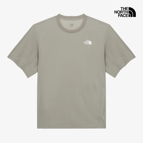 M'S ICEDAY S/S R/TEE GRAYISH BEIGE NT7UR03B