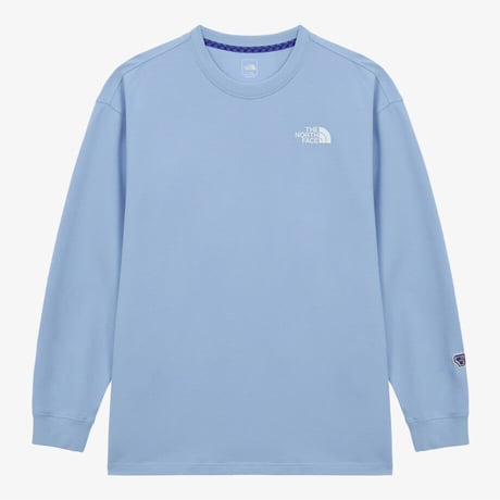 M'S OVERWALL L/S R/TEE PASTEL BLUE NT7TS00C