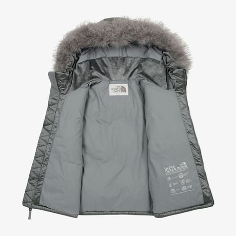 W'S GLENX DOWN JACKET (RDS) STONE GRAY NJ1DS82K