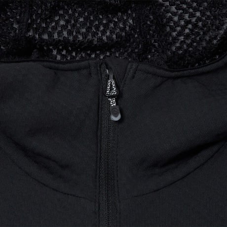 【SUMMIT SERIES】EXPEDITION GRID FLEECE FULL ZIP HOODIE BLACK NJ5JS54A
