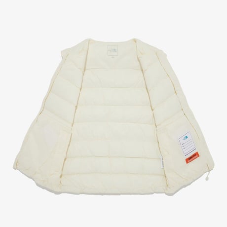 K'S ESSENTIAL PADDING VEST CREAM NV3NR01T