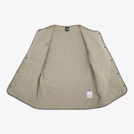 M'S ALBANO FLEECE EX CARDIGAN LIGHT BEIGE NJ4FR60B