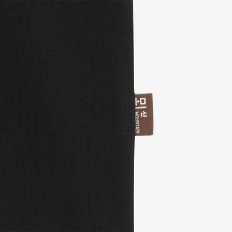 HANGEUL S/S R/TEE REAL BLACK NT7UR60C