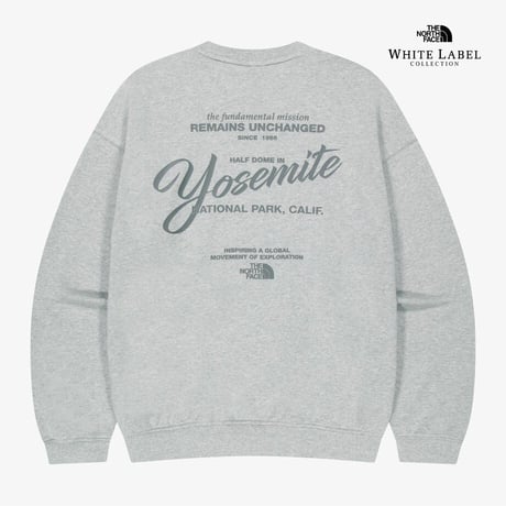 YOSEMITE SWEATSHIRTS MELANGE GREY NM5MS55J