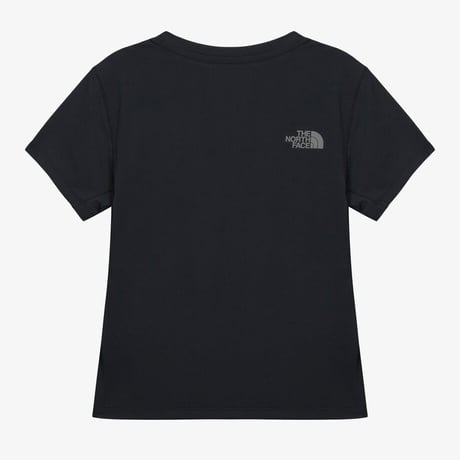 W'S TNF RUN S/S R/TEE BLACK NT7US34A