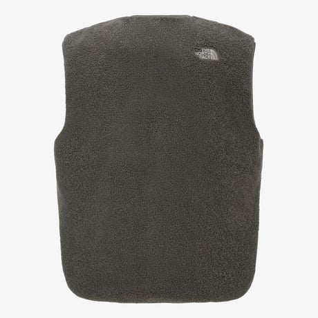 TEDDY FLEECE VEST DARK BEIGE NV4FR57B