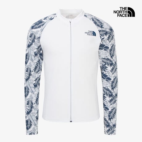 M'S WAVEY PRINT RASHGUARD MIDNIGHT NAVY NJ5JR04A