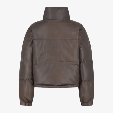 【数量限定】W'S LEATHER NUPTSE JACKET (RDS) LIGHT BROWN NJ1DR89K