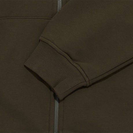 M'S ESSENTIAL HOOD ZIP UP DARK BROWN NJ5JQ53C