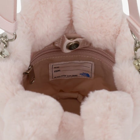 G'S ELLA PADDING TOTE_FUR LIGHT PINK NN2PS56S