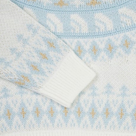 K'S NORDIC SWEATER OFF WHITE NT7AS51T