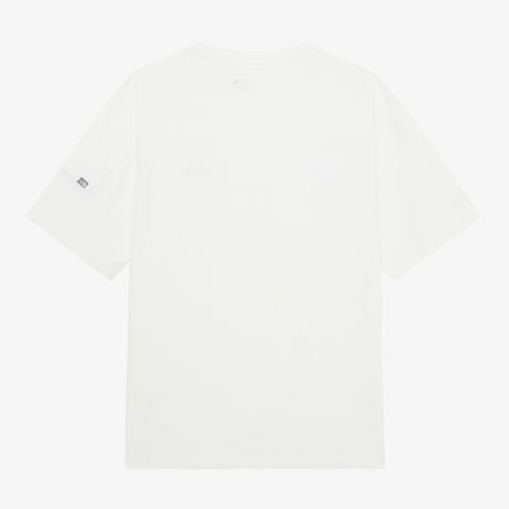 M'S PUMICE S/S R/TEE WHITE NT7UR24B
