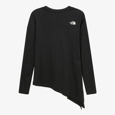 W'S VELIA L/S COVER UP BLACK NT7TR41A