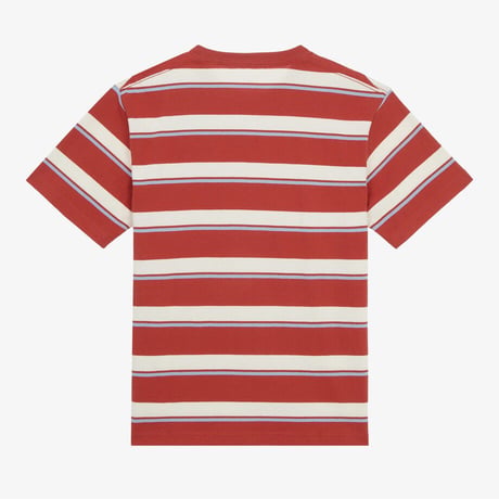 DURO STRIPE S/S R/TEE TOMATO NT7UR28C