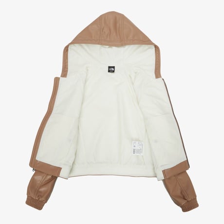 LUNO HOOD ZIP-UP BEIGE NM5PR52C