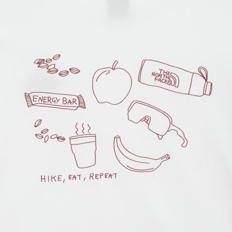 W HIKE PICNIC BOXY SS TEE-GRAPHIC OFF WHITE NT7US82A