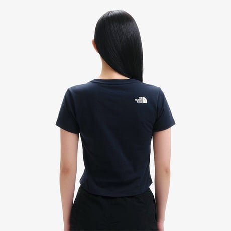 W'S LETTERING S/S R/TEE DARK NAVY NT7UR33J