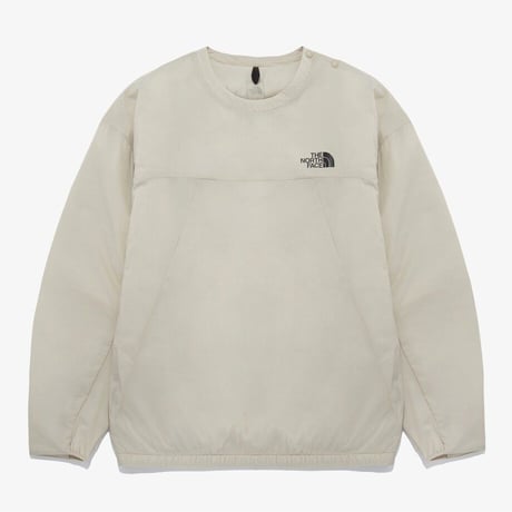 M'S FELIX HEAT CREWNECK WHITE SAND NM5MQ54B