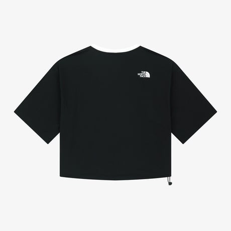 W'S EIRA S/S R/TEE BLACK NT7UR37J