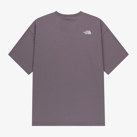 CENTER LOGO S/S R/TEE GRAYISH LILAC NT7UR03N
