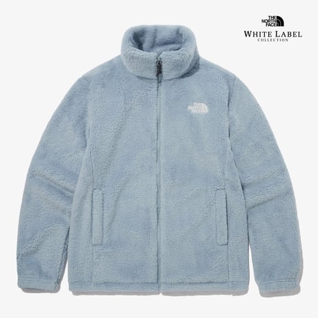 COMFY ALPHA FLEECE ZIP UP POWDER BLUE NJ4FP57
