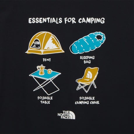 M'S CAMPHOLIC S/S R/TEE BLACK NT7US24A