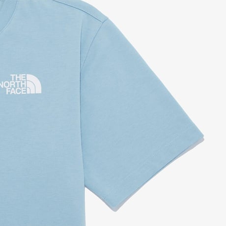 K'S TNF HANGEUL S/S R/TEE 2 SKY BLUE NT7UR29U