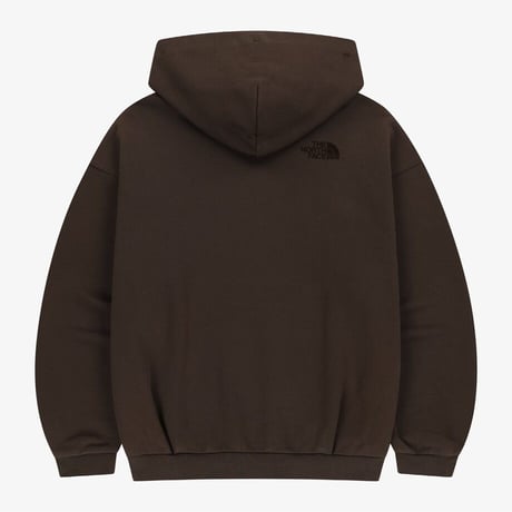 LOGO HOOD PULLOVER COCOA BROWN NM5PR52K