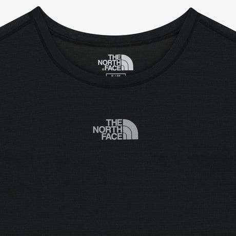 W'S DASH S/S R/TEE BLACK NT7UR38J