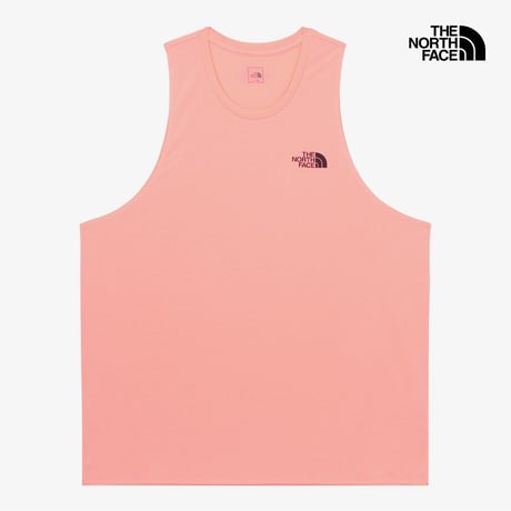 M'S TNF RUN SINGLET HOT CORAL NT7VR05D