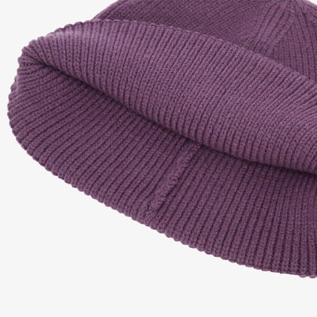 BIG LOGO BEANIE DEEP PURPLE NE3BR61C