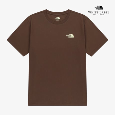 COTTON S/S R/TEE BEIGE BROWN NT7US00N