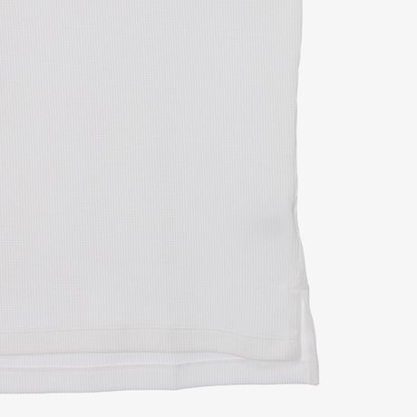 WAFFLE L/S R/TEE WHITE NT7TR02L