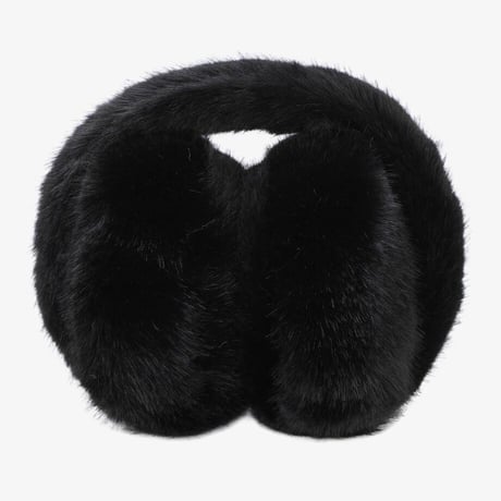 W'S FUR EARMUFF BLACK NA5IS54J