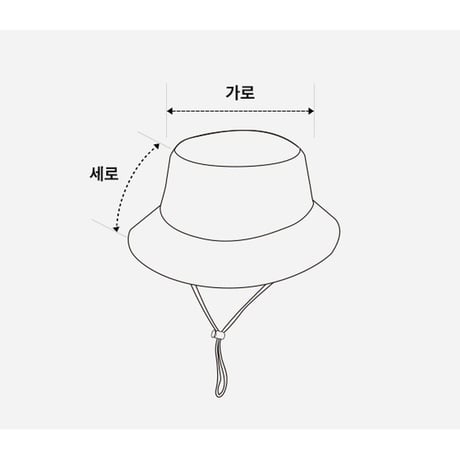 W CROCHET BUCKET HAT APPLE GREEN NE3HR03M