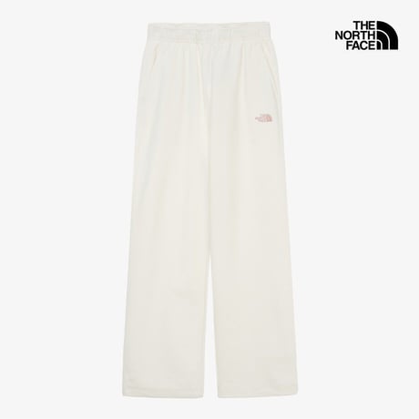 W'S VELUNA WIDE PANTS CREAM NP6KR30B