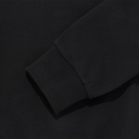 DOME LOGO HOOD PULLOVER BLACK NM5PQ50K