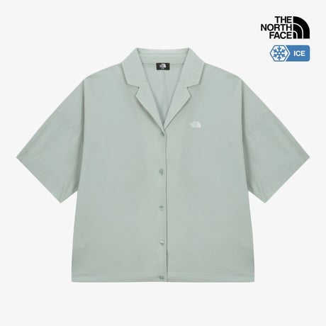 W'S ICECUBE S/S SHIRTS BLUE NH8SS40B