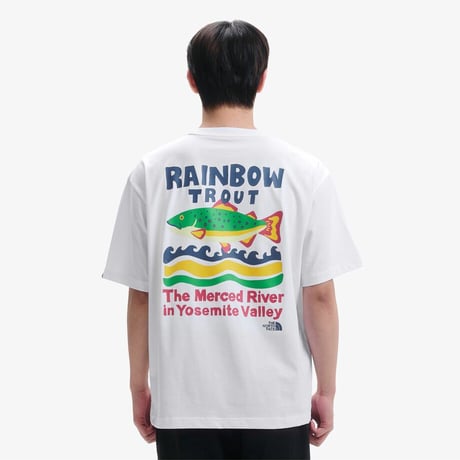 RIVER MATE S/S R/TEE WHITE NT7UR12K