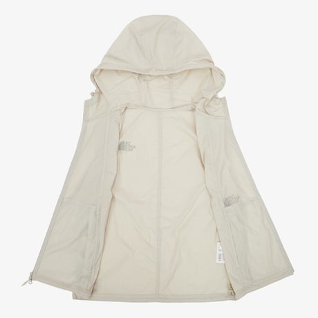 W'S SOFTY HOODIE VEST SAND SHELL NV5VS02B