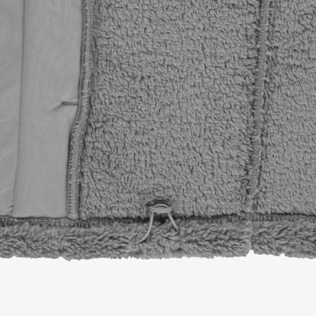 COMFY ALPHA FLEECE ZIP UP GRAY NJ4FR50L