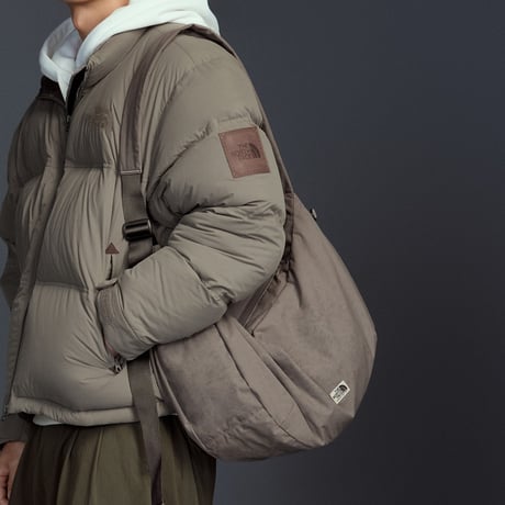 STANDARD HOBO BAG L WX BEIGE BROWN NN2PR78J