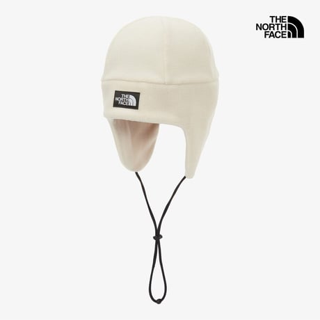 FLEECE EARMUFF BEANIE CREAM NE3BR58B
